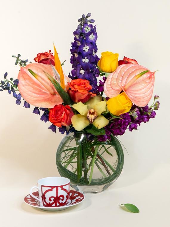 French florist franchise flowers
